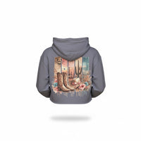 Adult Hoodie (cropped) | Desert Cowgirl