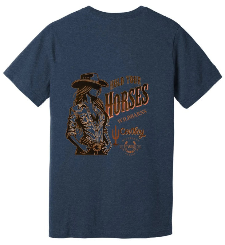 Adults T-Shirt | Hold your horses