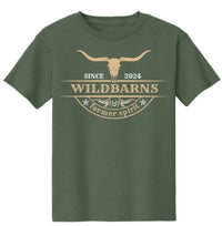 T-Shirt Enfants | Longhorn doré