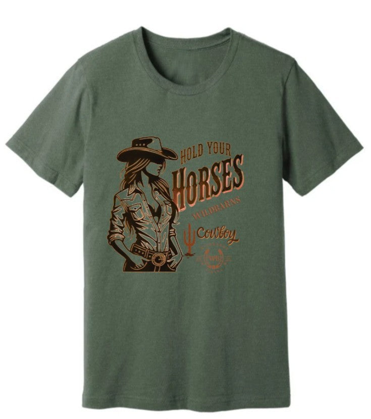 Adults T-Shirt | Hold your horses
