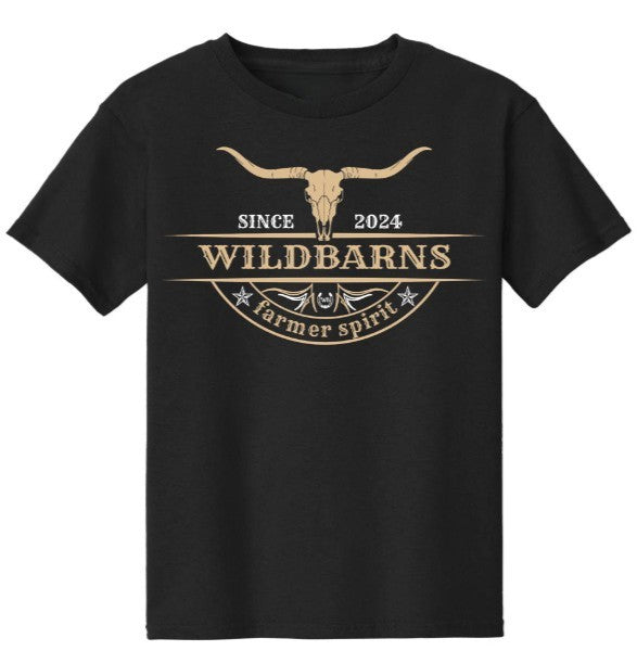 T-Shirt Enfants | Longhorn doré