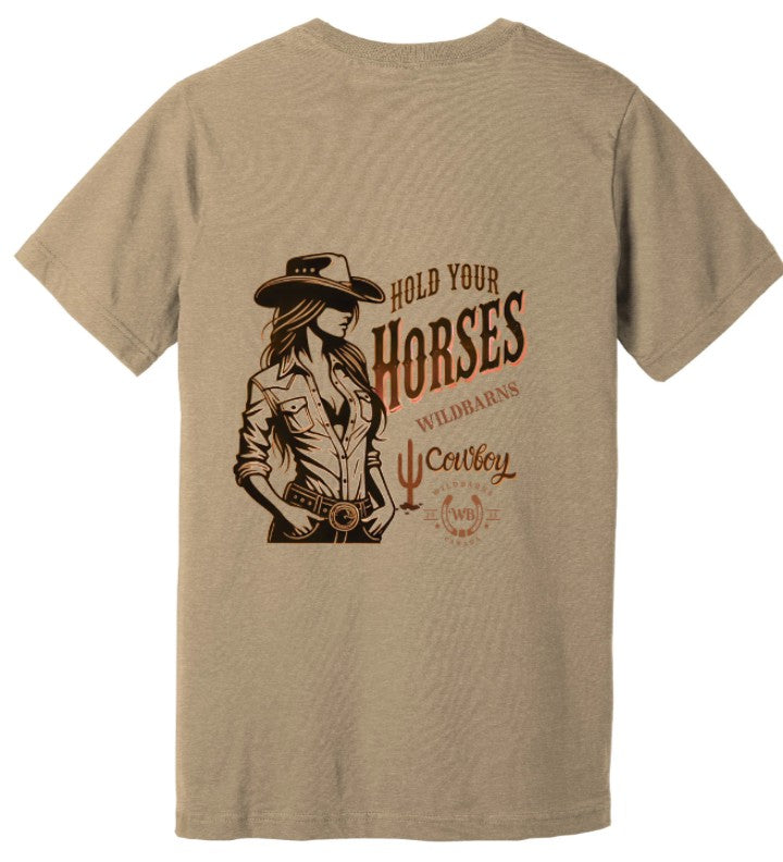 Adults T-Shirt | Hold your horses