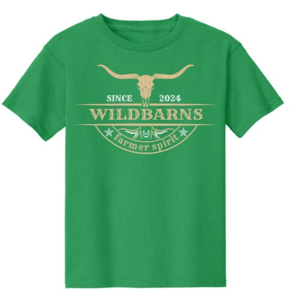 T-Shirt Enfants | Longhorn doré