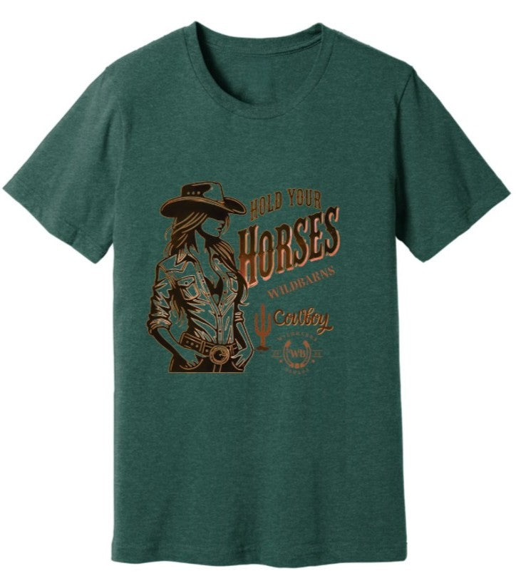 Adults T-Shirt | Hold your horses