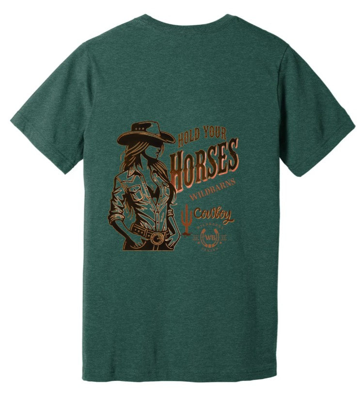 Adults T-Shirt | Hold your horses