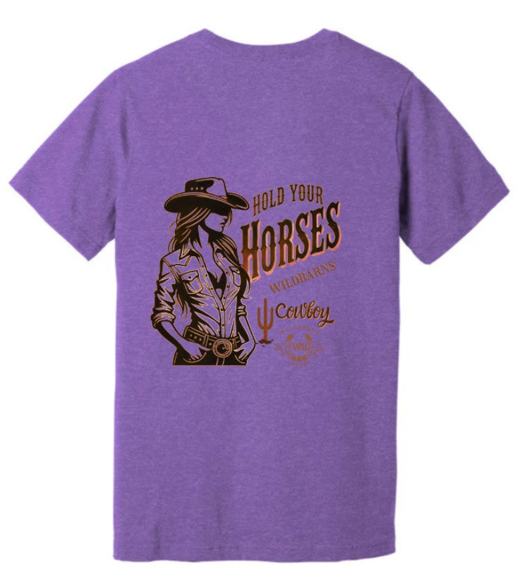 Adults T-Shirt | Hold your horses