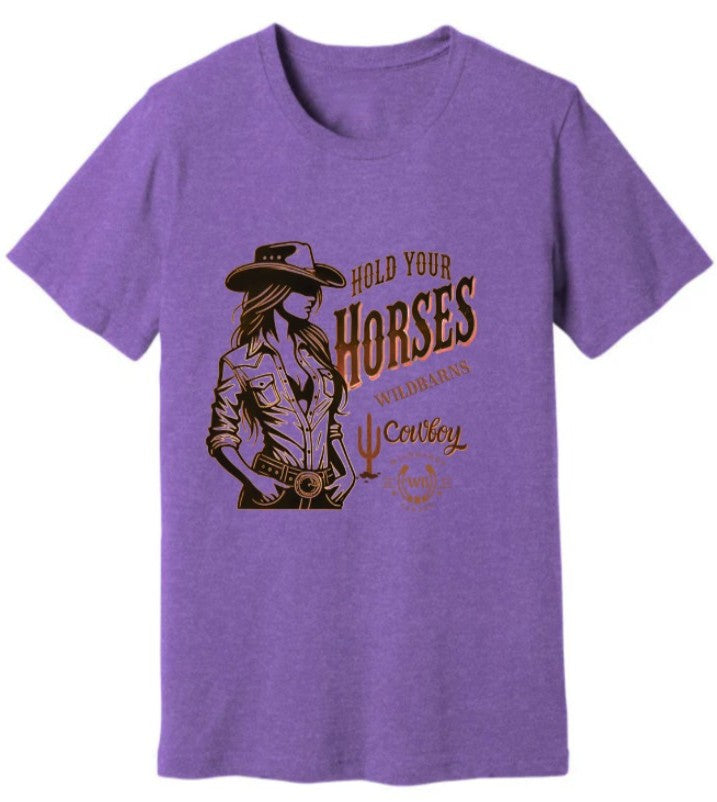 Adults T-Shirt | Hold your horses