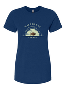 T-Shirt Femmes - Bison | Bleu
