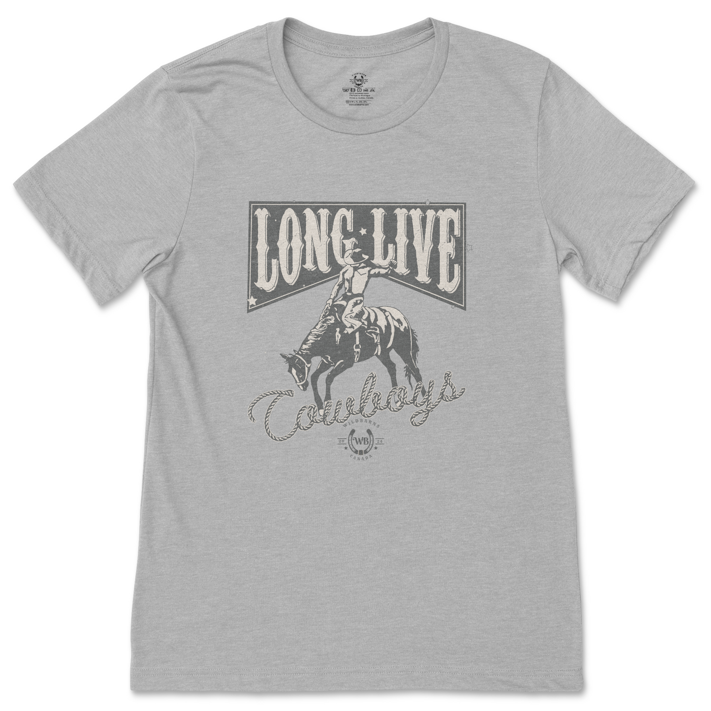 Adults T-Shirt Long live cowboy