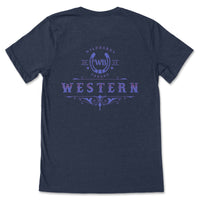 T-Shirt Adultes | WB Western (Bleu)