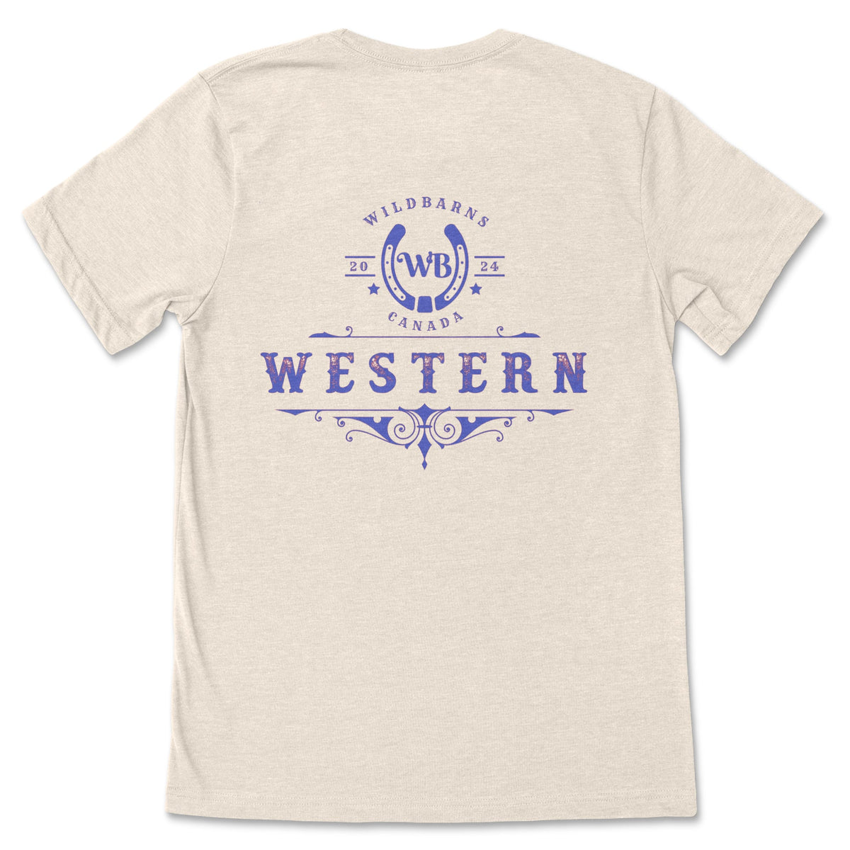 T-Shirt Adultes | WB Western (Bleu)