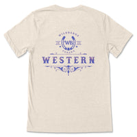 T-Shirt Adultes | WB Western (Bleu)