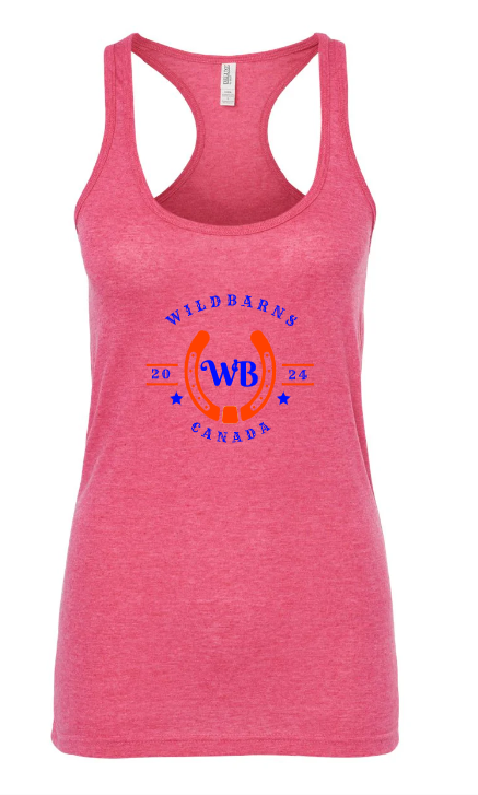 Camisole WB bleu-orange | Fuschia