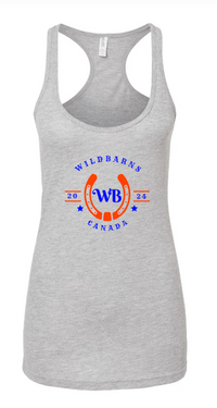 blue-orange WB Tank top