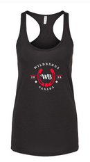 Women's WB red-white Tank top