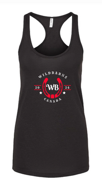 Women's WB red-white Tank top