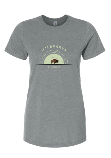 Women's T-Shirt - Buffalo green sun