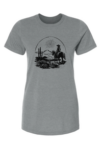 T-Shirt Femmes - Riding | Métallique