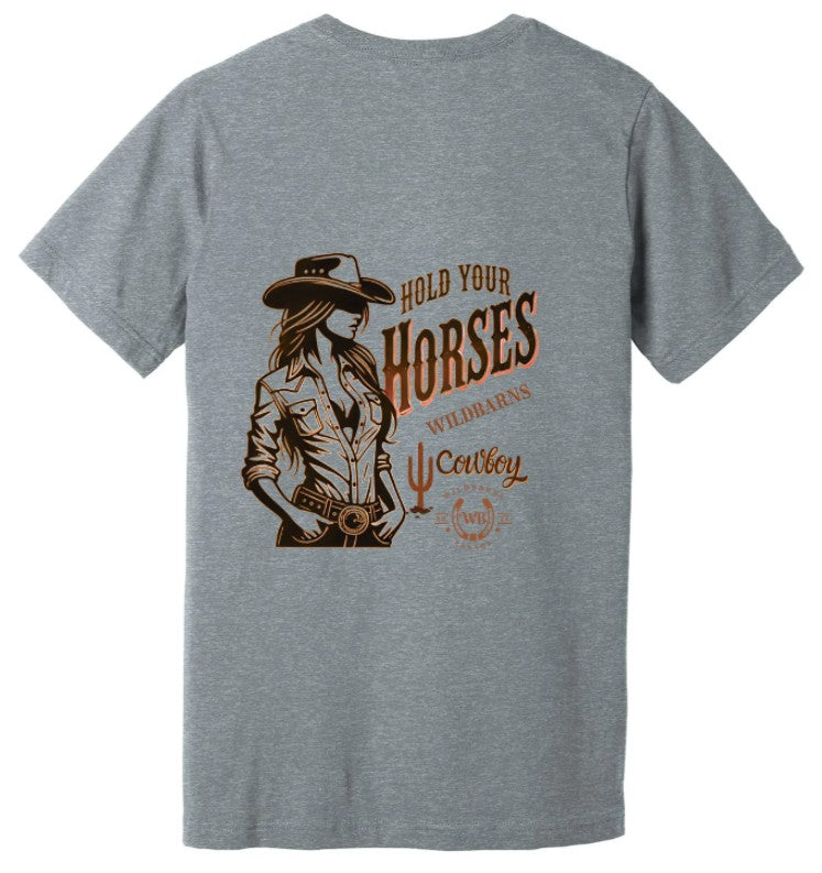 Adults T-Shirt | Hold your horses