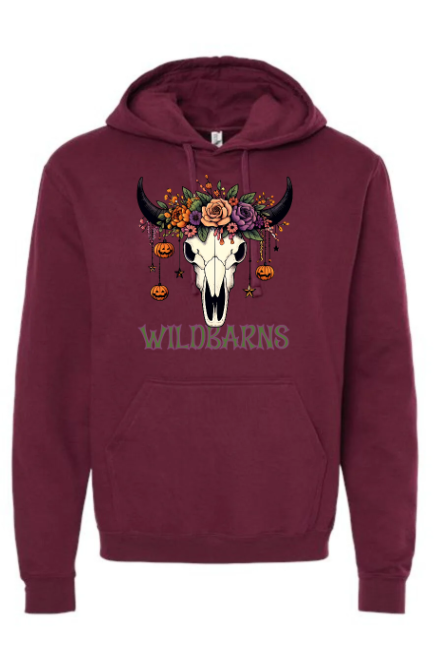 Hoodie Adultes - Crâne Halloween