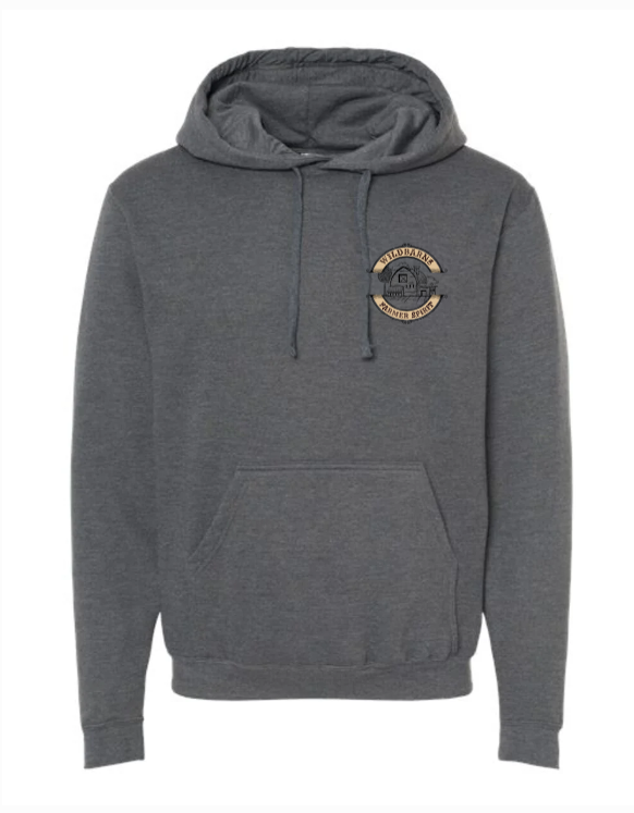 Hoodie Adultes Fermette | Gris foncé