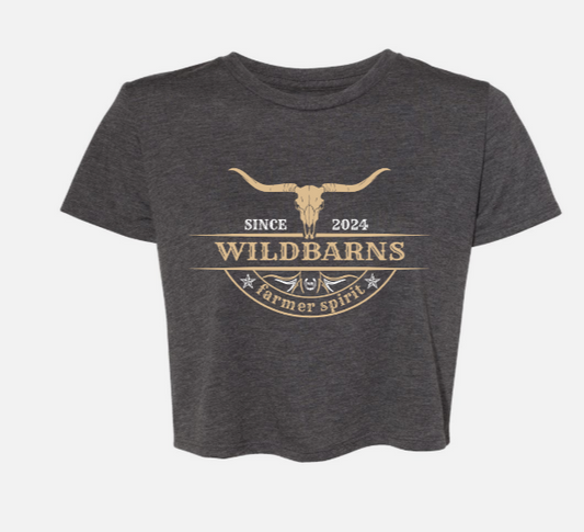 Crop Top - Golden Longhorn