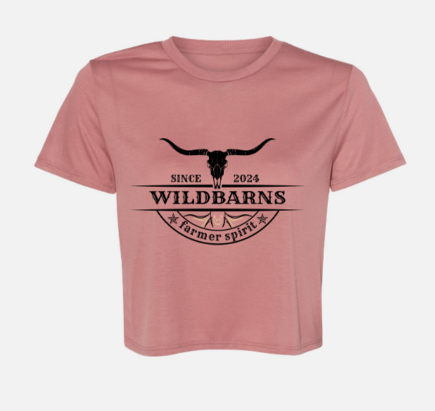 Crop Top - Longhorn | Rose vieilli