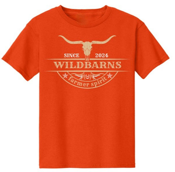 T-Shirt Enfants | Longhorn doré