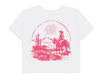 Crop Top - Riding rose | Blanc